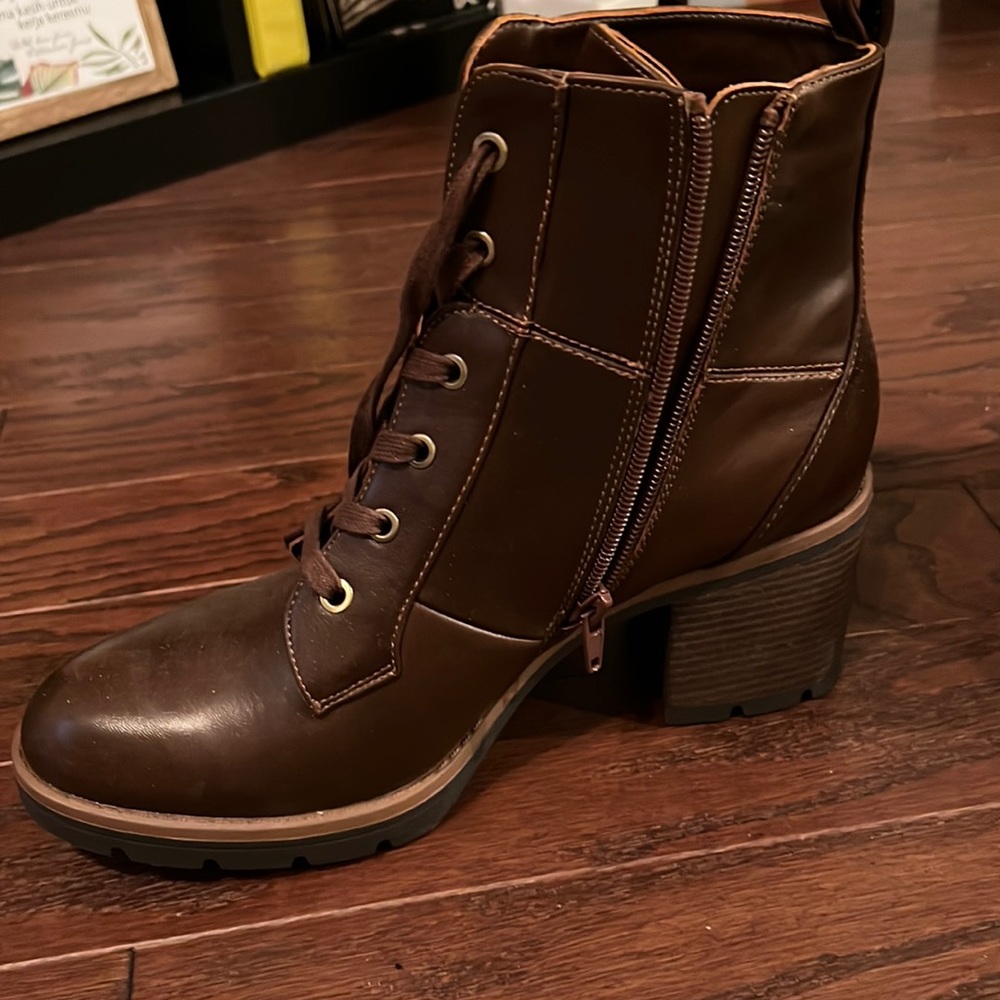 Soul Naturalizer brown chunky boot
